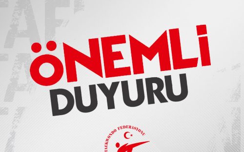Önemli Duyuru – Türkiye Yıldızlar Taekwondo Şampiyonası