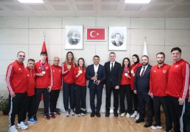 Şampiyonlardan Sayın Yerlikaya’ya Ziyaret