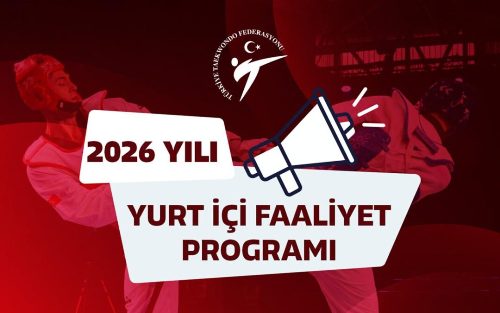 2026 Yılı Yurt İçi Faaliyet Programı Yayınlandı