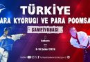 2026 Yeşilay Türkiye Para Taekwondo (Kyorugi & Poomsae) Şampiyonası