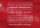 Dünya Taekwondo Federasyonu ve Türkiye Taekwondo Federasyonu iş birliğiyle,