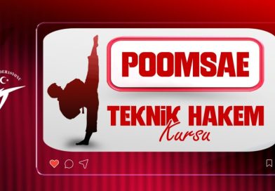 Poomsae Teknik Hakem Kursu (Kastamonu / 01-04 Eylül 2026)